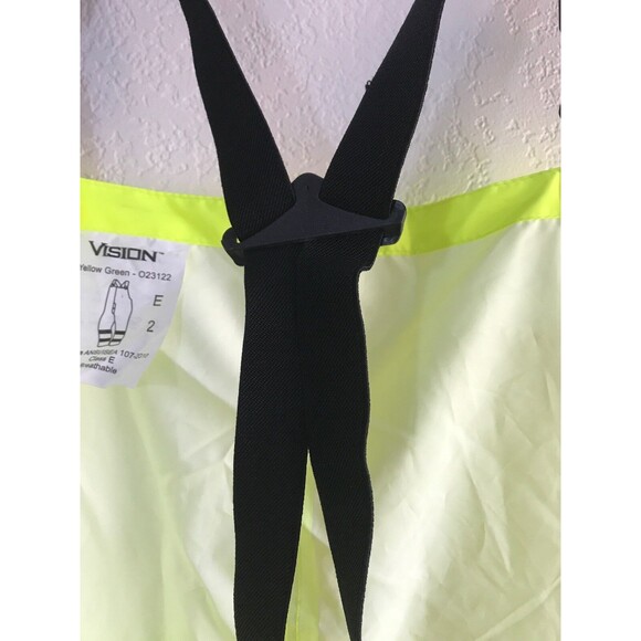 Vision Overall Ylw/Green Breathable M TINGLEY O23122 Meets ANSI/SEA 107-2010 - Picture 5 of 9